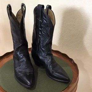 Women's Justin Leather Cowboy Boots